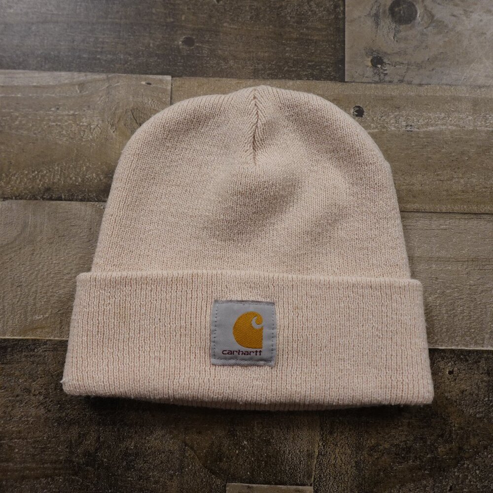 Carhartt Acrylic Knit Cuffed Beanie Light Pink OS